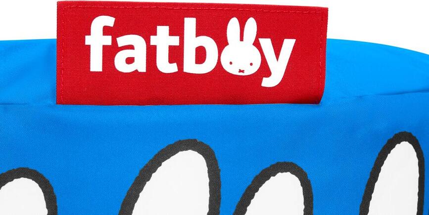 Miffy Kinderpouf 50 cm, blau