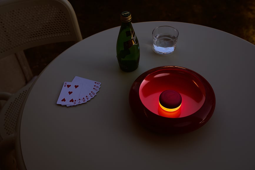 Oloha Lampa bežična 22,5 cm antracitna