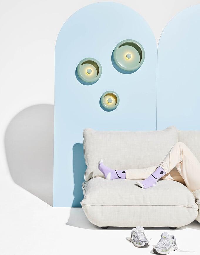 Oloha Lampa bežična 22,5 cm antracitna