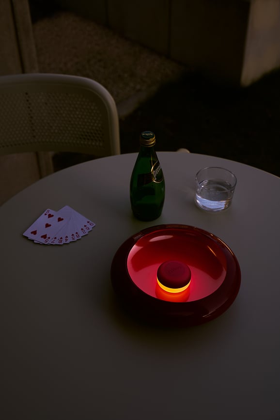 Oloha Lampa bežična 22,5 cm antracitna