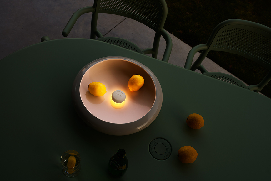 Oloha Lampa bežična 30 cm antracitna