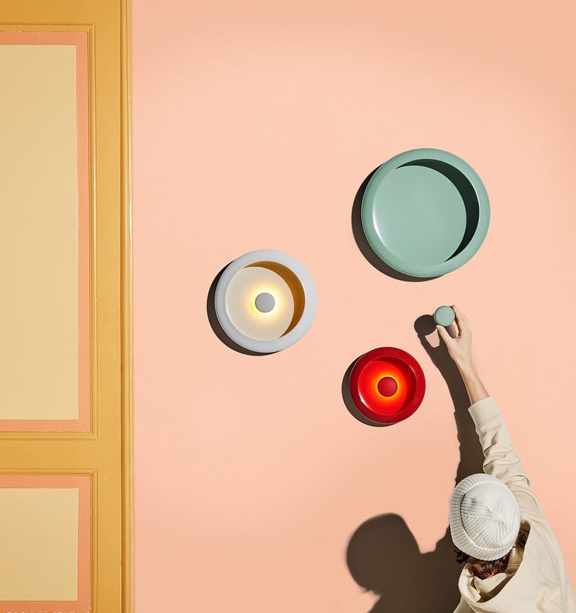 Oloha Lampa bežična 37,5 cm kadulja zelena