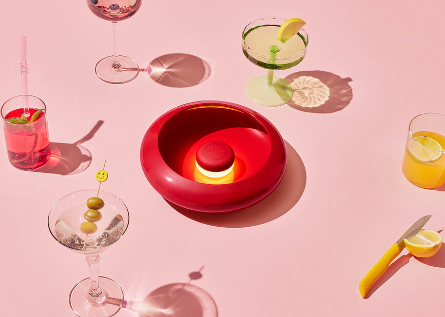 Oloha Brezžična svetilka, 22,5 cm, antracitna