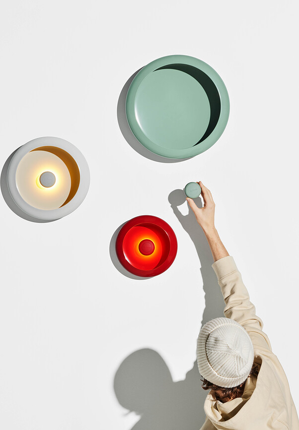 Oloha Lampes sans fil, sauge, Lot de 3