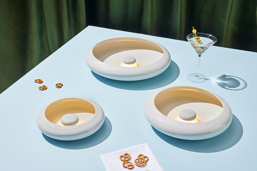 Oloha Lampes sans fil, sauge, Lot de 3