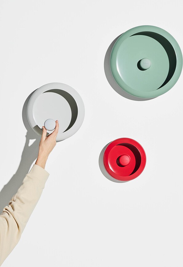 Oloha Lampes sans fil, sauge, Lot de 3