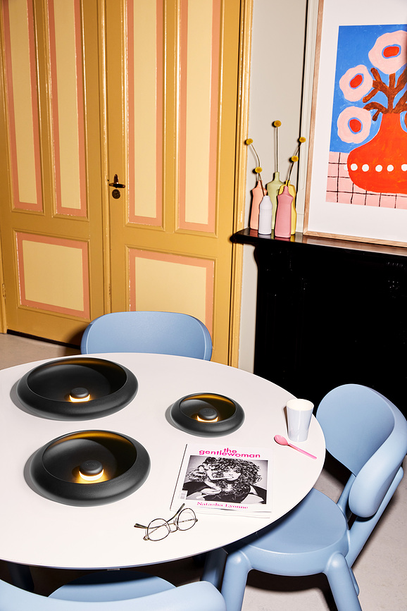 Oloha Brezžične svetilke, antracitne, 3 kosi