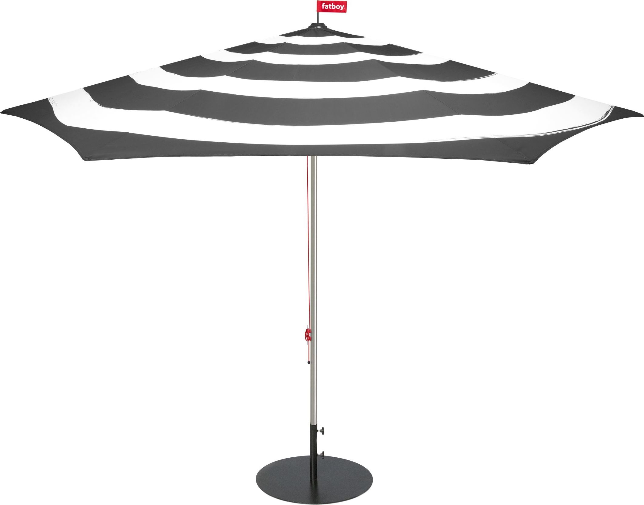 Parasol ogrodowy Stripesol antracytowy