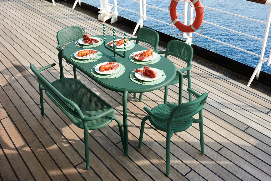 Place-we-met Sets de table, anthracite, Lot de 2