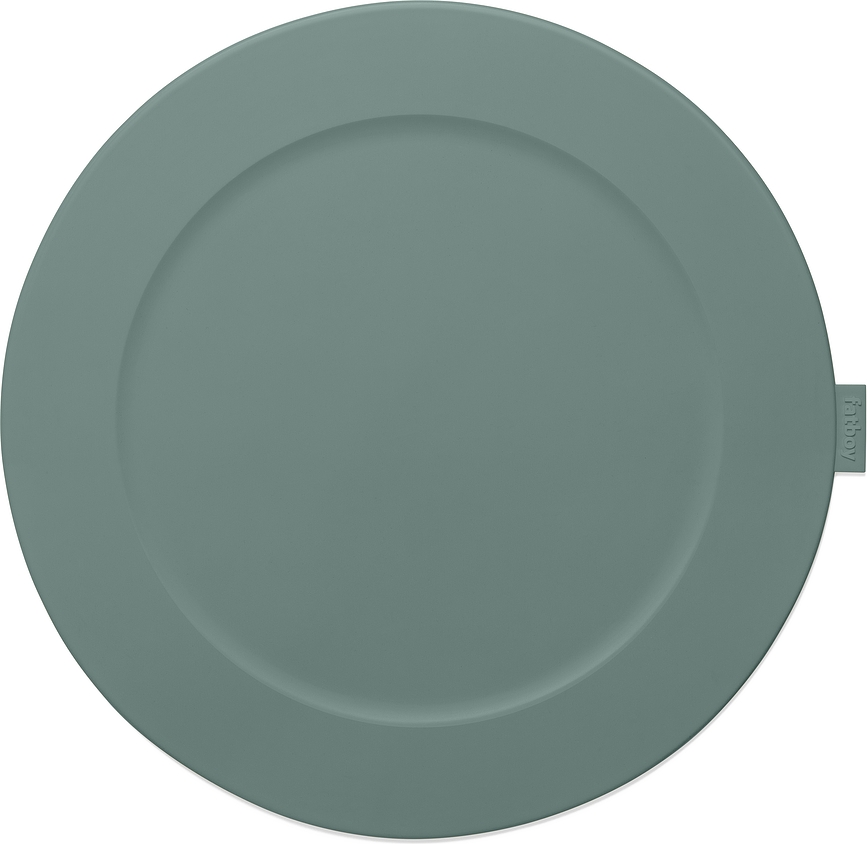 Place-we-met Sets de table, vert sauge, Lot de 2