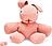 Pliušinis triušis Co9 Teddy rožinės spalvos XS 180 cm