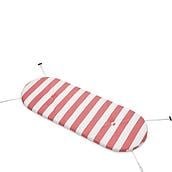 Poduszka na ławkę ogrodową Toni Bankski w paski czerwono-biała