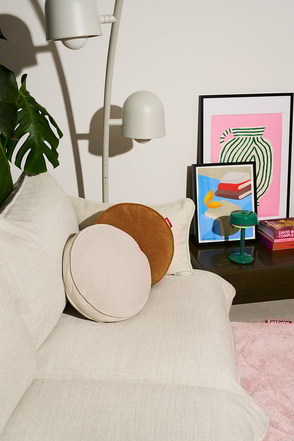 Point Cord Jastuk reciklirani krem