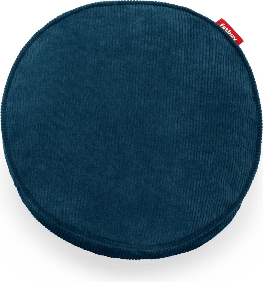 Point Cord Kissen marineblau recycelt