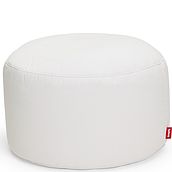 Point Large Outdoor Pouffe white