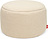 Point Large Sherpa Pouf ecru