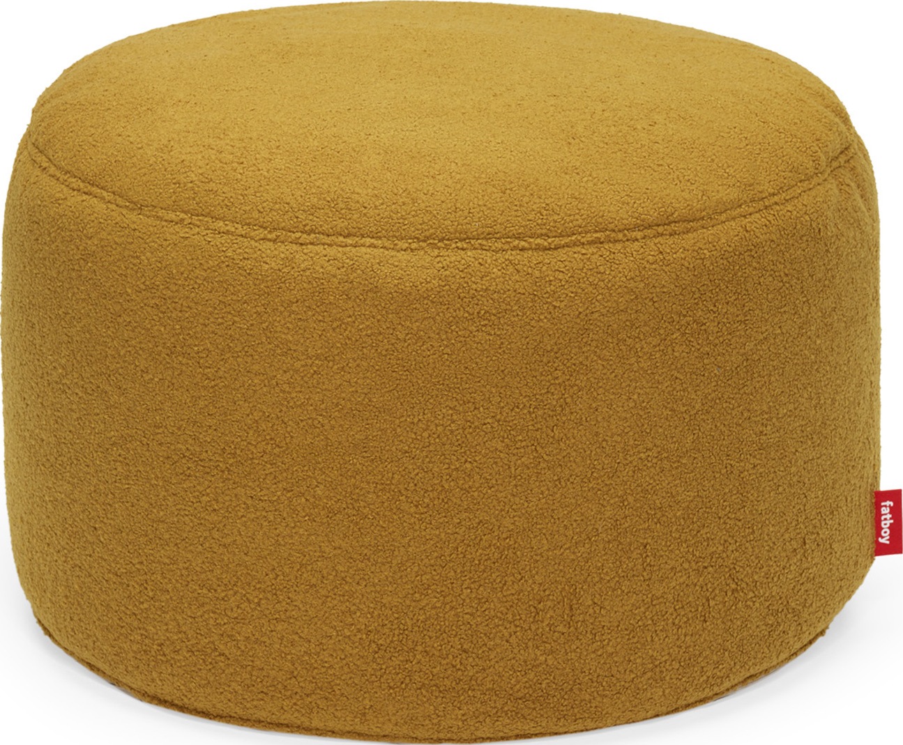 Point Large Sherpa Pouf senffarbig