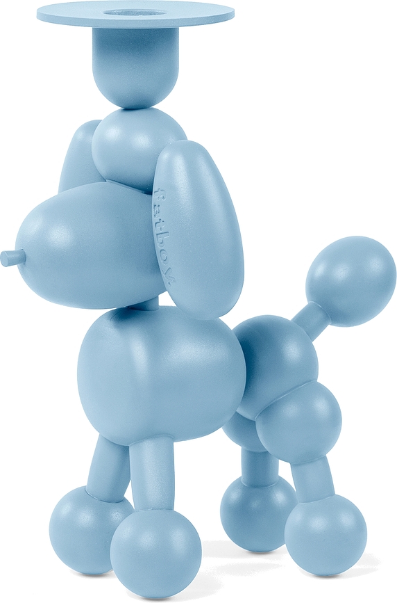 Portavelas Can-Dolly, azul claro