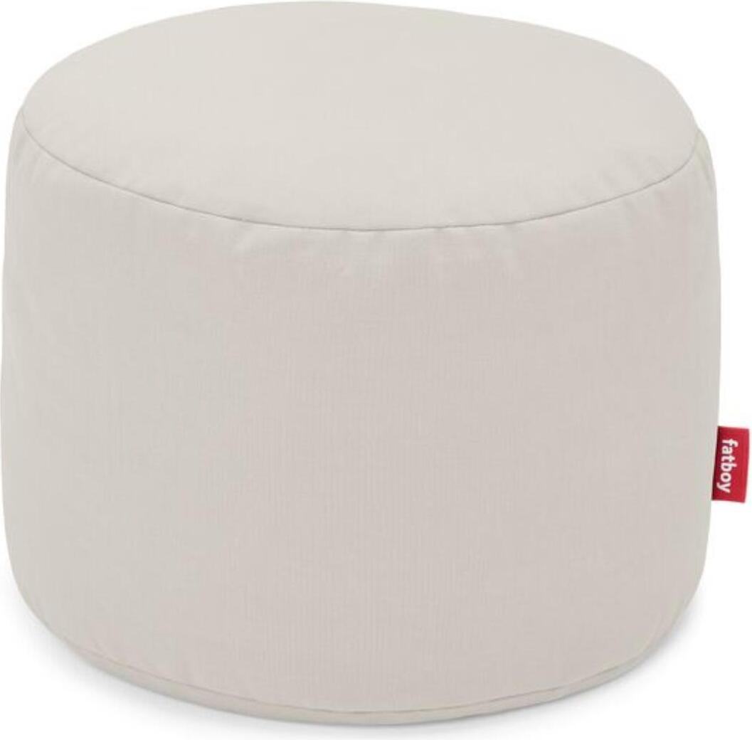 Pouf Point 50 cm, hellgrau