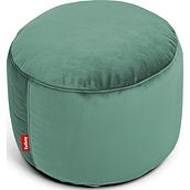 Puf Point Velvet zielony z recyklingu