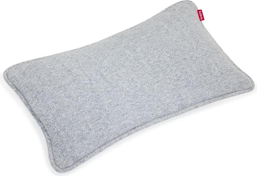 Puff Boucle Decorative Pillow 65 x 24 cm, grey