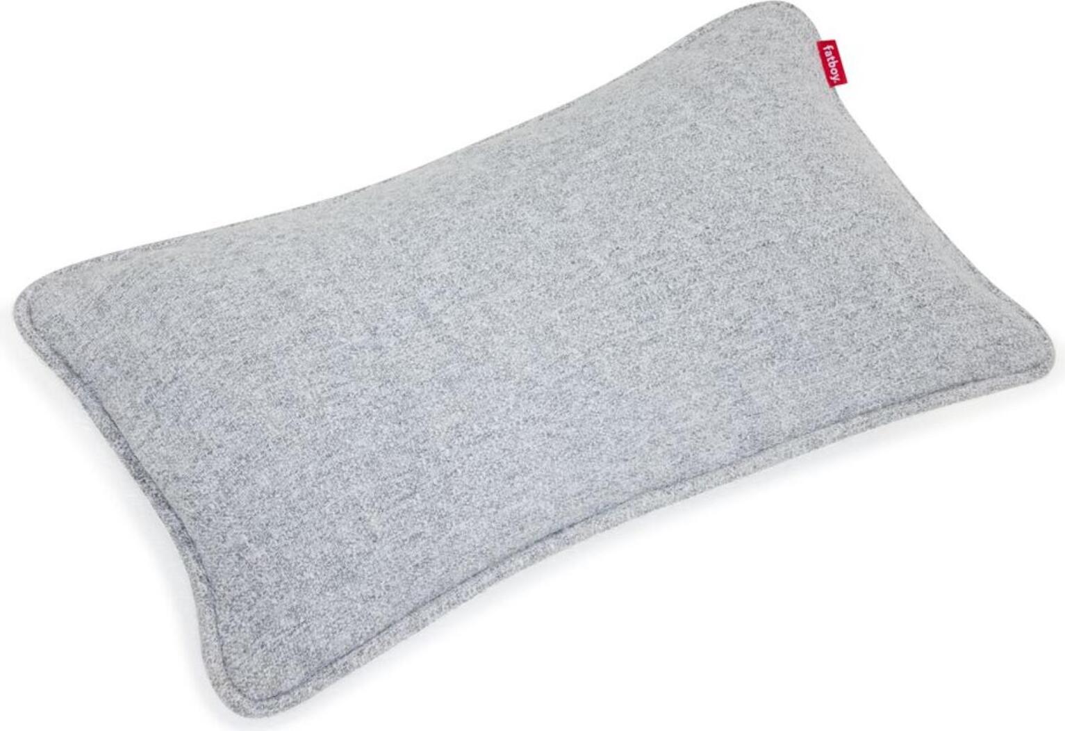 Puff Boucle Dekokissen 65 x 24 cm, grau