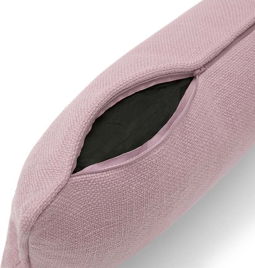 Puff Weave Coussin, rose