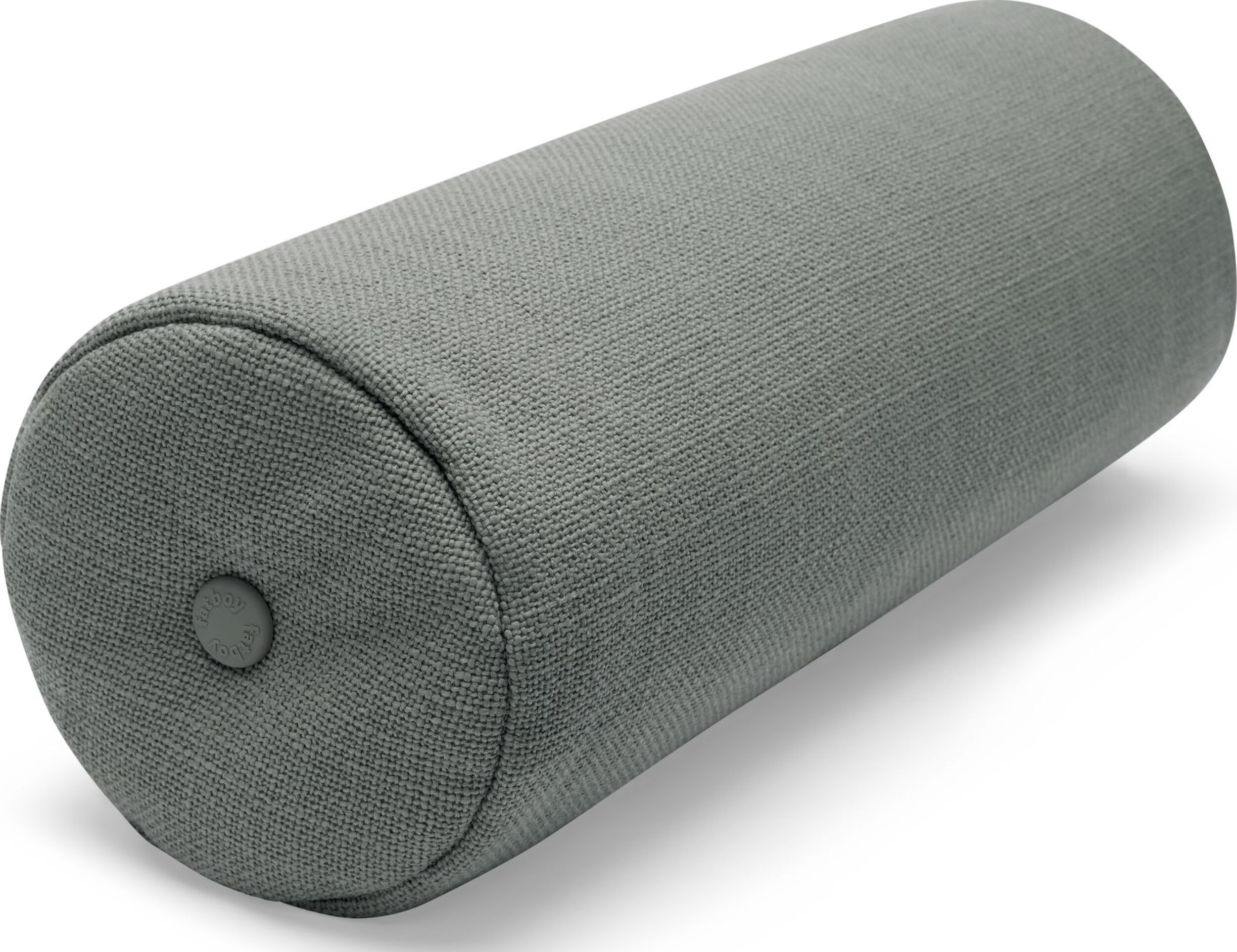 Puff Weave Rolster Kissenrolle grau