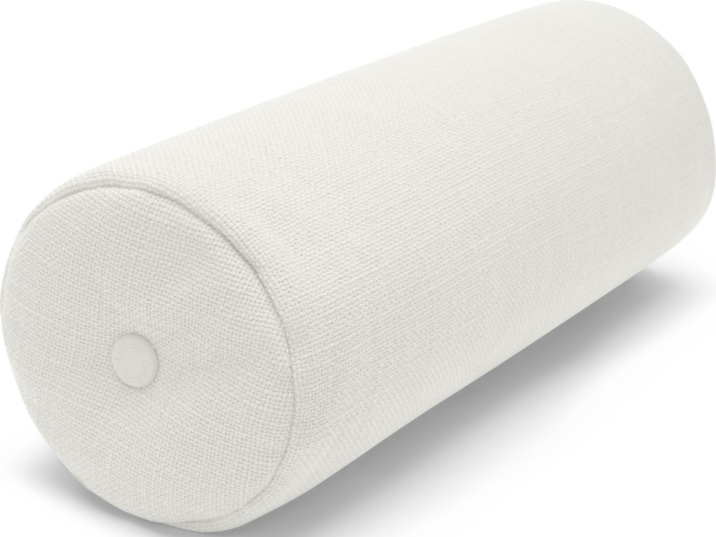 Puff Weave Rolster Kissenrolle kalkweiß