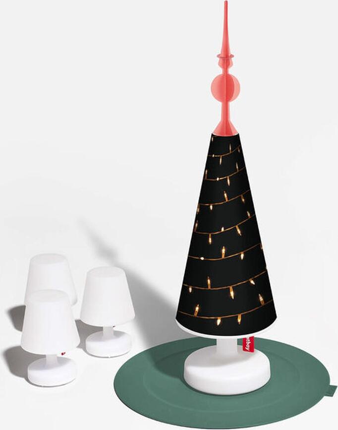 Senčnik X-mas Cappie Treetopper Stripemas za svetilko Edison The Petit