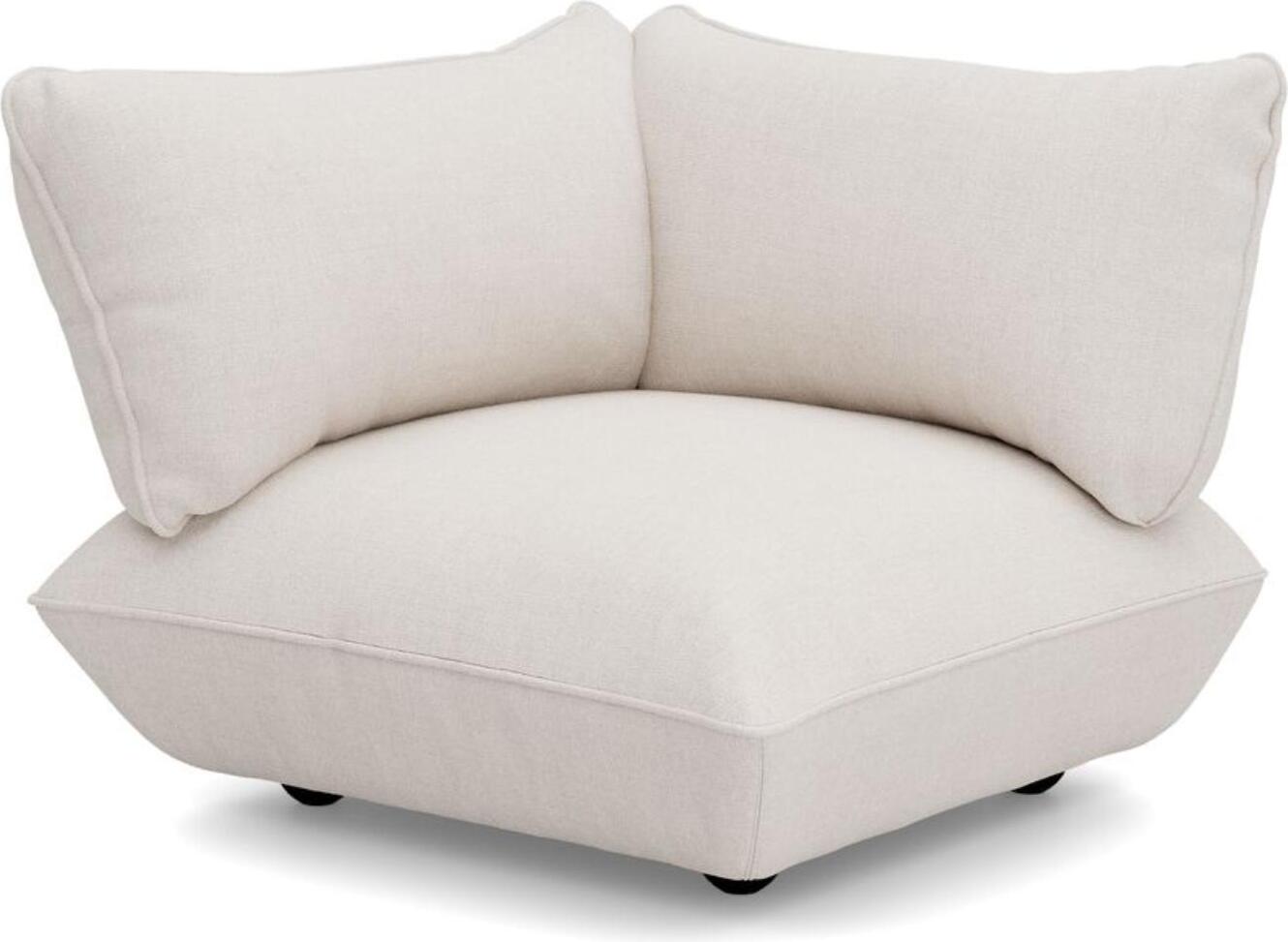 Sumo Boucle Modulsofa Eckteil, creme