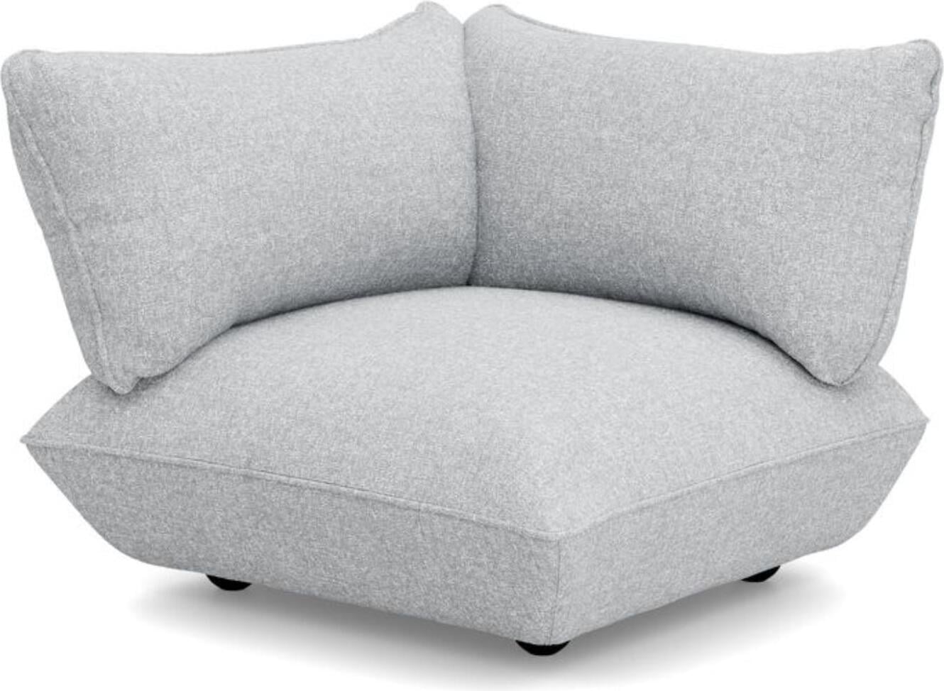 Sumo Boucle Modulsofa Eckteil, grau