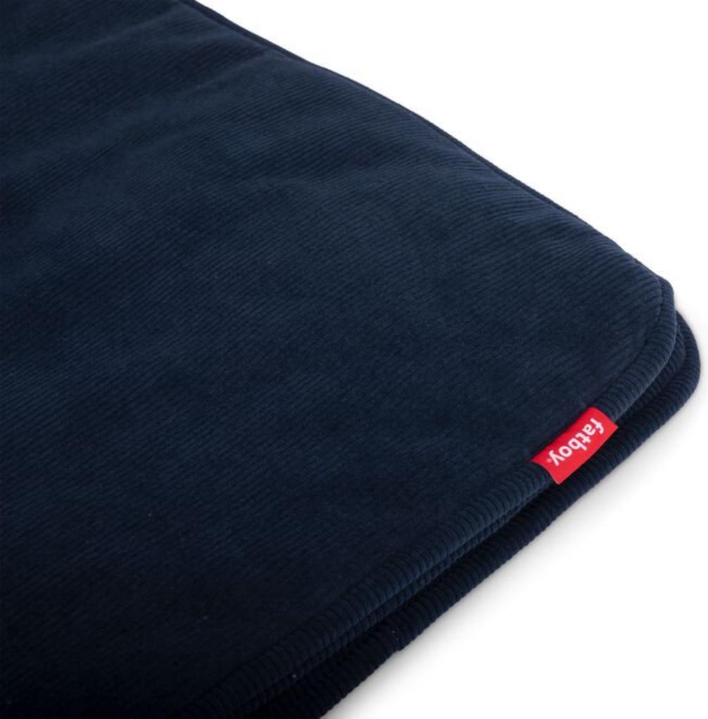 Sumo Cord Bezug für Ecksofa rechts, marineblau, recycelt