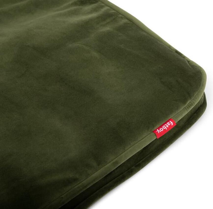 Sumo Velvet hjørnesofabetræk, grøn, af genanvendt materiale