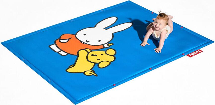 Tappeto per bambini Miffy 140 x 180 cm, blu