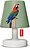 Tienidlo Cooper Cappie Bird Is The Word pre lampu Edison The Petit