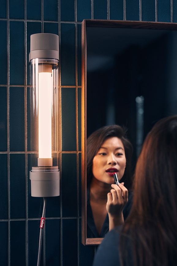 Tjoep Stenska ali stropna svetilka, majhna, antracitna