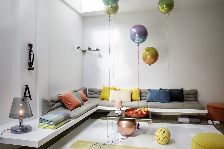 Trans-parents Lampa stolna prozirna