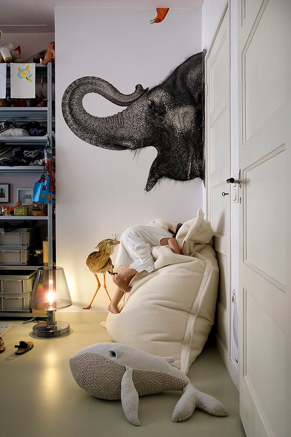 Trans-parents Lampa stolna prozirna