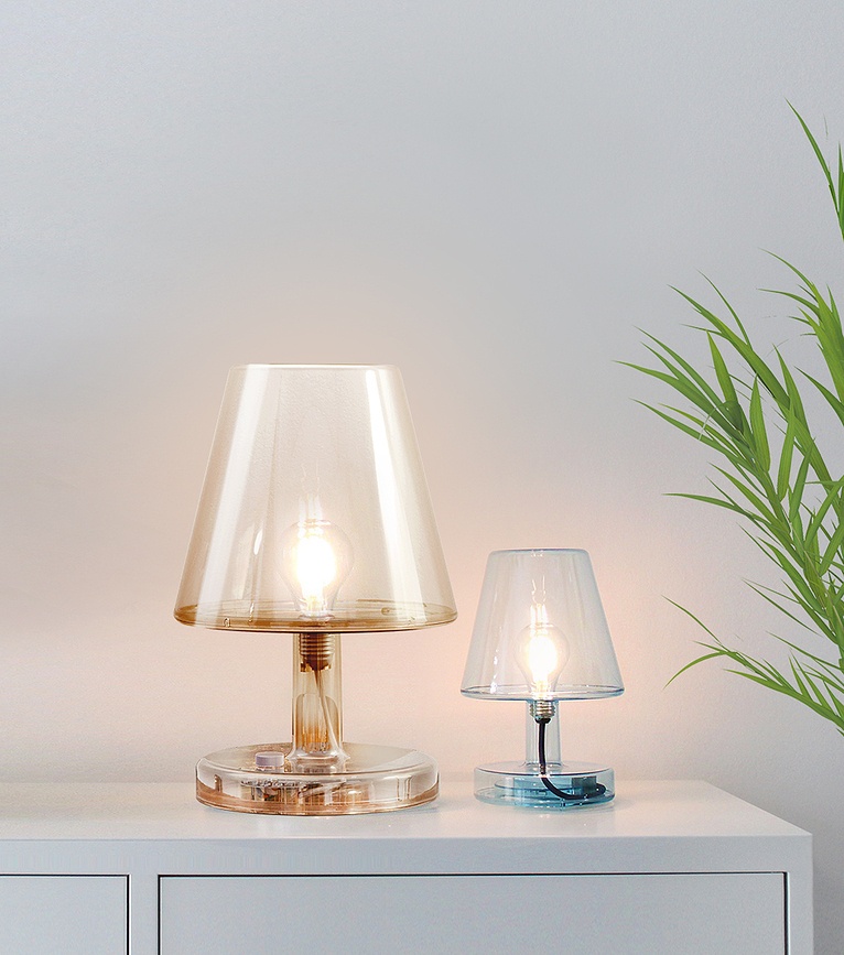 Trans-parents Lampa stolna prozirna