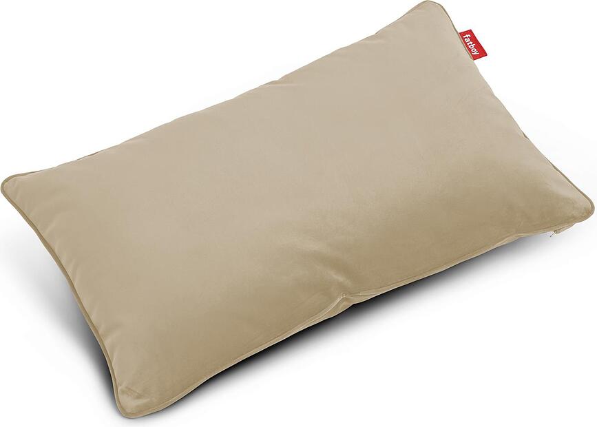 Velvet King Coussin Décoratif recyclé, beige