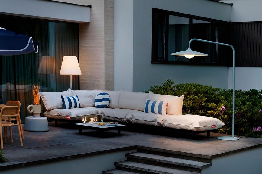 Vrtna svjetiljka Archigrande 233 cm, menta zelena