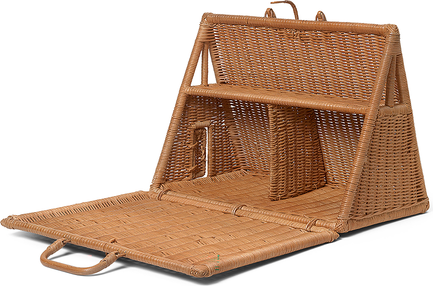 A-House Hiška za igro, iz ratana