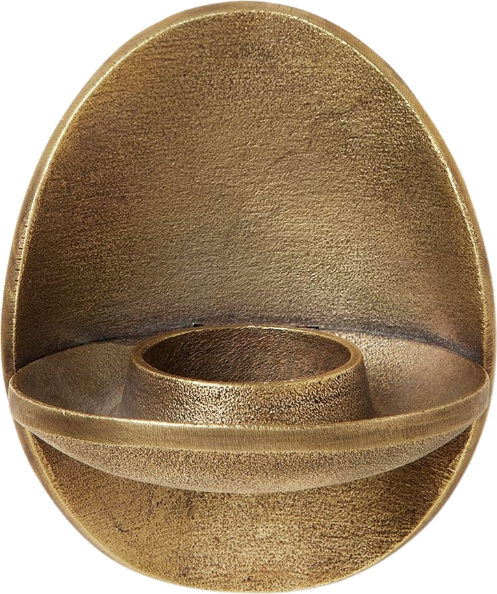 Agapé Bougeoir pour bougie chauffe-plat, laiton