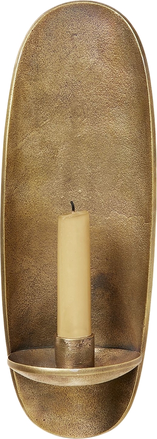 Agapé Bougeoir pour bougie classique, laiton