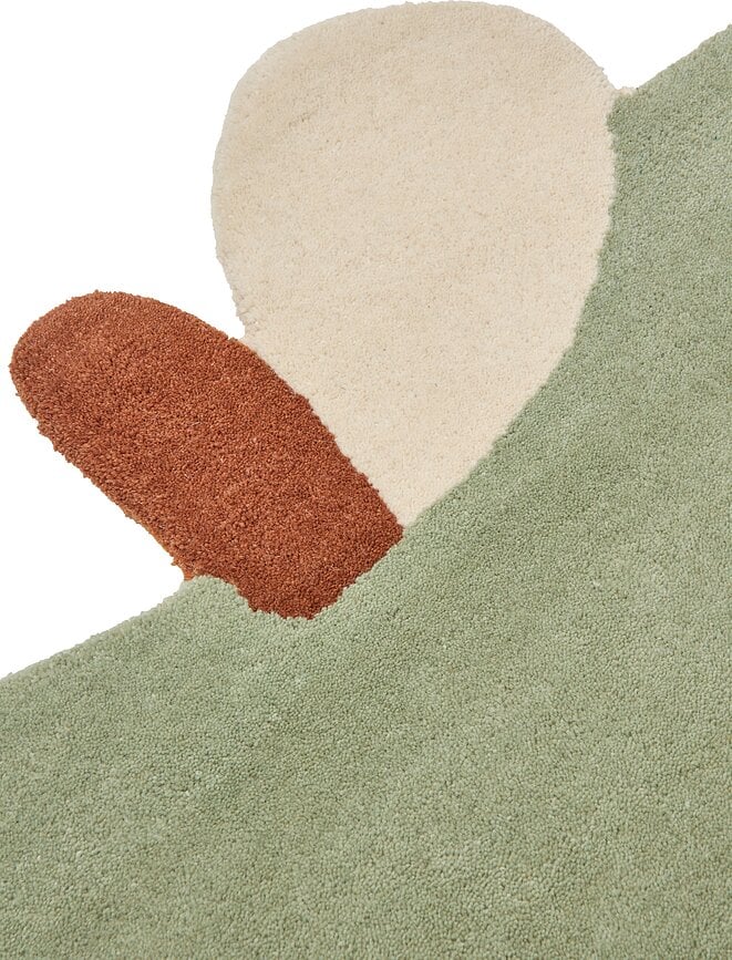 Alfombra Apple 110 cm, verde