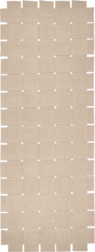 Alfombra Foundation 80 x 200 cm, beige