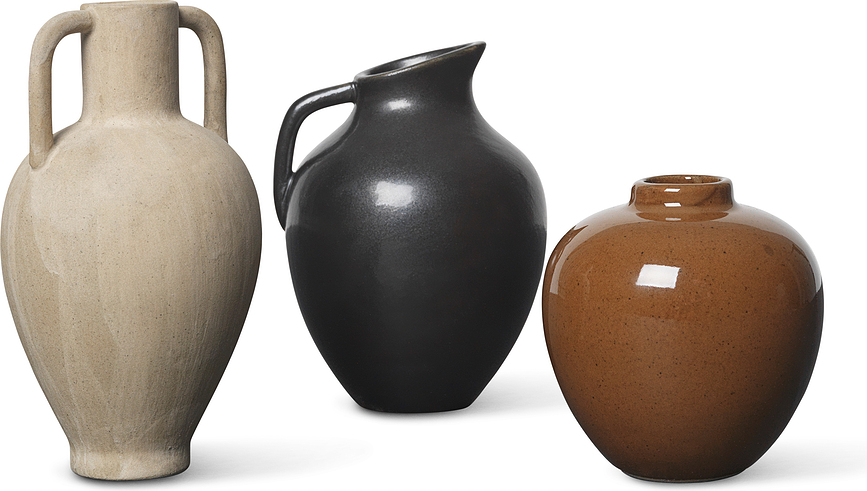 Ary Vase 7,5 cm, marron