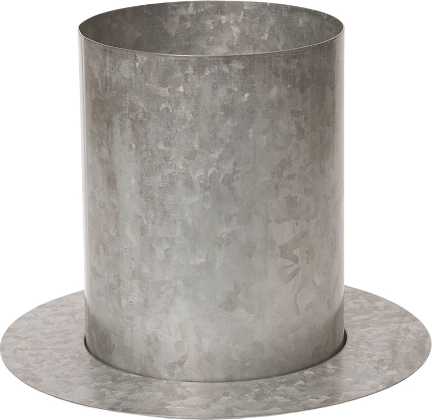 Auran Pot de Fleurs, taille S, argenté