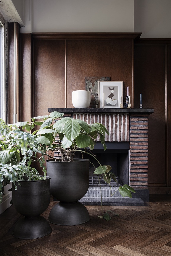 Balance Bougeoir, laiton, doré